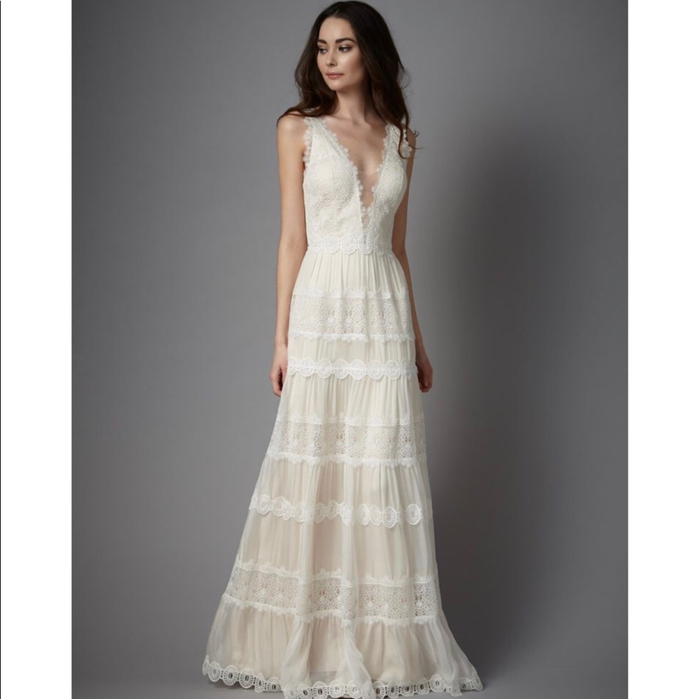 NWOT Catherine Deane Bridal Gown Size 4